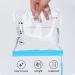 ECOHUB Airport Security Liquids Bags - 2 Pack Clear EVA Airport Travel Toiletry Bags (Blue) - Airline Approved Zip Lock Bags with Carrying Handle - Buy Online on SooperMarket.com