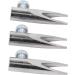 Metal Eyebrow Sharpener Lightweight U-Shaped Slotted Eyebrow Sharpening Tool for Travel (Silver) - Buy Online on SooperMarket.com