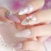 240 Pieces Full Cover Nail Tips - Clear Almond Shape No Wrinkle 12 Sizes Included | Perfect for DIY Manicure & Press-On Nails | International Shipping Available - Buy Online on SooperMarket.com