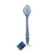 Premium Long Reach Bath Brush with Massager | Exfoliating Spa Type 14.75 - Buy Online on SooperMarket.com
