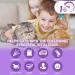 Calming Collar for Cats - Anxiety Relief and Natural Calm Treatment - Adjustable, Waterproof, Pheromone-Infused - 2 Pcs Purple - 60 Day Supply - for Kittens and Medium to Large Cats - Buy Online on SooperMarket.com