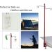 HIKEMAN Folding Lantern Stand Pole - Portable Light Holder for Camping & Outdoor Activities (Red) - Buy Online on SooperMarket.com