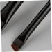 PLAFOPE 3 Sets Wood Black Ultra Thin Eyeliner Brow Brush Kit Eye Makeup Tool Flat Eyebrow Brush - Buy Online on SooperMarket.com