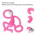Silicone Monkey Teething Toy - Portable & High Toughness Baby Teether for Home & Travel - Buy Online on SooperMarket.com