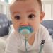 Pacifier Clip 4 Pack - Silicone Holder Clips for Boys and Girls - BPA Free Teething Toys - Perfect Baby Shower or Birthday Gift - Buy Online on SooperMarket.com