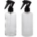 200 ml Glass Spray Bottle Set - 2-Pack Clear & Matt Kosmetex with Atomizer - Perfect for Travel & Home Use - Buy Online on SooperMarket.com