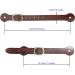 Lunpliran Leather Single Ply Spur Straps - Adjustable Western Boot Straps for Men and Women - Buy Online on SooperMarket.com
