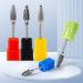 POPETPOP 2pcs Nail Polisher Tools Nail Stamping Polish Nail Polishes Drill Bits for Metal Nail Drill Tips Cuticle Hand Wisking Tool Electric Nail Art Polishing Bits Creative Nail Bits Alloy 7x1.3cmx2pcs As Shown 3x2pcs - Buy Online on SooperMarket.com