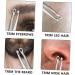 Buy Stainless Steel Nose Hair Clip Set - Trimmer for Men & Women Eyebrow Tools & Facial Razors - Buy Online on SooperMarket.com