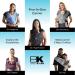 Baby K'tan Original Baby Wrap Carrier - Black, Medium Size for Women 10-14 & Men 39-42 - No Rings or Buckles - Carry Newborn up to 35 lbs - Buy Online on SooperMarket.com