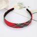 JNAWA Christmas Tartan Headband Alice Red Band Hair Accessories Vintage Headband for Girls Child Xmas Festival Holiday. - Buy Online on SooperMarket.com