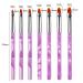 Buy Ebanku 14 PCs Professional Nail Brush Set for Gel & Acrylic Nail Art - International Shipping Available - Buy Online on SooperMarket.com