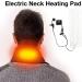 Neck Heating Pad USB - Adjustable Heated Scarf Wraps | 3 Temperature Settings | Winter Outdoor Accessories - Multicolor - Buy Online on SooperMarket.com
