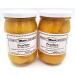 Annie's Amish Kitchen Pickled Peaches No Sugar Added All-Natural Small Batch Hand Made 16oz Jars, 2 Pack, 2.0 Count