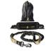 Jogging lines for dogs to walk jogging hiking |2 in 1 jogging line and normal dog leash for large and medium -sized dogs with double handle |Belly belt dog leash premium gold for medium and large dogs