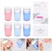 Beaupretty Clear Jelly Nail Art Stamper Kit - Double-Sided Silicone Punch & Scraper 3 Set (Random Color) - DIY Nail Art Tools for Perfect Designs - Buy Online on SooperMarket.com