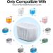 WOPET 4 Pack Replacement Filters Compatible with W300 &W300B &W500 Cat Water Fountain  67oz/2L Automatic Pet Water Fountain  Super Quiet Dog Water Dispenser 4pcs - Buy Online on SooperMarket.com
