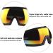 Dog Sunglasses Pet Fashion Goggles Wide View Dog Plastic Glasses for Wind Dust Snow Protection Adjustable Elastic Straps Pet Glassesfor Medium and Large Dogs(Black) - Buy Online on SooperMarket.com