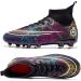 CSGKAG High Top Soccer Shoes for Men & Boys | Professional FG/AG Cleats | Outdoor Training | Size 35 EU - Black - Buy Online on SooperMarket.com