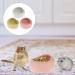 Balacoo Hamster Feeding Bowls- 3Pcs Pet Water Dispenser Ceramic Animal Dishes Food and Water Water Bowl for Mouse Dog (Random Color) - Buy Online on SooperMarket.com