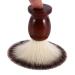 Male Beard Shaving Brush - Nylon Hair & Wooden Handle - Premium Facial Cleansing Tool for Men - Buy Online on SooperMarket.com