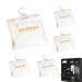 Teksome moisture absorber high -hygroscopic moisture absorber |Hanging air purifier for the household for bathrooms bedrooms closet storage room kitchen wardrobe 100g5 bag