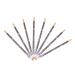 WOFASHPURET 8pcs Pencil Sharpener Eyebrow Pencil Black Eyebrow Makeup Pencil Cosmetic Small Tools Wooden Miss 1 count (Pack of 1) Coffee