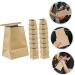 15pcs Kraft Paper Vomit Bags | Light Brown Mini Trash Bags for Travel - Buy Online on SooperMarket.com