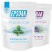 Epsoak Scented Epsom Salt Bundle - Sleep Formula 2 lbs. & Muscle Soak 2 lbs. Scented Bundle