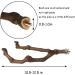 PINVNBY Natural Parrot Perch Stand Wild Grape Stick Toy for Small Birds - 2PCS - Buy Online on SooperMarket.com