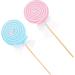 Warmhm 4 Pcs Lollipop Cosplay Party Supplies Fairy Accessories Wedding Favors Toy for Kids Princess Fairy Wand Girl Fairy Wand Cake Pop Ornament Wooden Toys Plush Toy Wool Felt Bouquet - Buy Online on SooperMarket.com