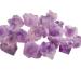 100g Natural Raw Stone Crystal Amethyst Irregular Rock Purple for Specimen Collection Garden Decor Reiki Crystal Stone 1-2cm Purple
