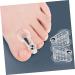 FOMIYES Magnetic Toe Splint Set - 4 Pairs | Bunion Correctors & Toe Spreaders for Foot Stretcher | Nail Clipper & Separator Tool for Toe Alignment - Buy Online on SooperMarket.com