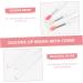 Healeved 6pcs Lip Brush Lip Balm Brush Lipstick Brush Makeup Lipstick Applicator Eyeshadow Applicator Lip Balm Applicator Silicone Lip Mask Brush Eyeshadow Makeup Brush Lip Makeup Pen - Buy Online on SooperMarket.com