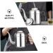 MAGICLULU Oil Can Gooseneck Kettle Olive Oil Decanter Soy Sauce Dispenser Containers Salad Oil Dispenser Bacon Container Olive Oil Jar Sturdy Vinegar Cruet Stainless Steel Storage Seasoning 13X6X6CM As Shown - Buy Online on SooperMarket.com