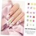 Gogogmee 24 Boxes Fruit Slice DIY Manicure Fruit Nail Slices Beads for Bracelets Fruit Stickers Cellphone Craft Slice Fruit Slices Nail Sticker Manicure Tips Slices Candy Decor Bangle Shine - Buy Online on SooperMarket.com