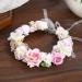 JSGHGDF Flower Headbands Women Bride Flower Crown For Wedding Party Supply Floral Garlands Crown Hair Wreath Floral Headbands Coffee color - Buy Online on SooperMarket.com