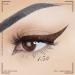 Dark Brown Coffee Liquid Eyeliner Set - Waterproof Colored Eye Liners for Women - Stamps Shapes, 2Pcs - Delineadores de Colores para Ojos - Long-Lasting Formula - Pack of 1 - Buy Online on SooperMarket.com
