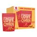 LOVE CORN: Habanero Chilli | Roasted Crunchy Corn - Gluten-Free - Plant Based & Vegan - Healthy Snack - Low Calorie - (Box of 6 Bags 115g Each)