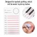 Eyelash Extensions Tray - Black Mink False Lashes Holder for Salon Use | Premium Plastic Eyelash Stand Pallet (02 - Buy Online on SooperMarket.com