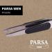 Parsa Men Professional Tweezers 9.6 cm | Sloping Grip Eyebrow Plucking Tool - Precision Hair Removal - Buy Online on SooperMarket.com