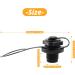 Yonburd Inflatable Boat Air Valve 2PCS Inflatable Boat Spiral Air Plugs One-Way Inflation Replacement Screw for Inflatable Boat - Buy Online on SooperMarket.com