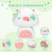 Mewaii 14 Soft Watermelon Cow Mushroom Pillow Stuffed Animal Plush - Cuddly White Cow Toy for Kids | 14 Inch - Buy Online on SooperMarket.com