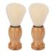 Jauarta Mini Shaving Brush - Soft Synthetic Wooden Handle for Travel & Home | Men's Shaving Essential - Buy Online on SooperMarket.com