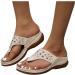 Willisos Women's Arch Support Orthopedic Sandals - Beige, Size 8, Clip Toe Flip Flops - Buy Online on SooperMarket.com