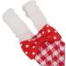 Buy Entatial Parrots Pilot Suit - Red Grid Waterproof Bird Tights for ARA & Budgies (L) - Perfect for Pet Protection - Buy Online on SooperMarket.com