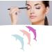 3pcs Silicone Eyelash Applicator Baffle Multifunctional Tool for Eyebrow Pencil Eyeshadow Mascara - Buy Online on SooperMarket.com