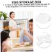 KOMBIUDA Egg Storage Box Tray Storage Drawer Fridge Fresh Egg Holder Egg Storage Case Server Universal Assorted Color 14.8x9.7x2cm - Buy Online on SooperMarket.com