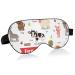 Haskirky Light Blocking Eye Mask Breathable and Adjustable Adult Men and Women Travel on Business Trips Yoga Meditation Light Smooth Comfortable Eye Mask Office Deep Sleep Goodies Duck Cow Pig Anim