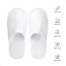 6 Pairs White Disposable Spa Slippers | Summer Cotton, Non-Slip, Breathable | Men and Women - Great for Hotel Guests and Travel - Buy Online on SooperMarket.com